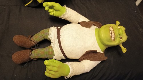 Shrek poseable plush doll - 14",