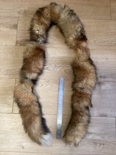 5ft 4” Fox Tail Fur Stole