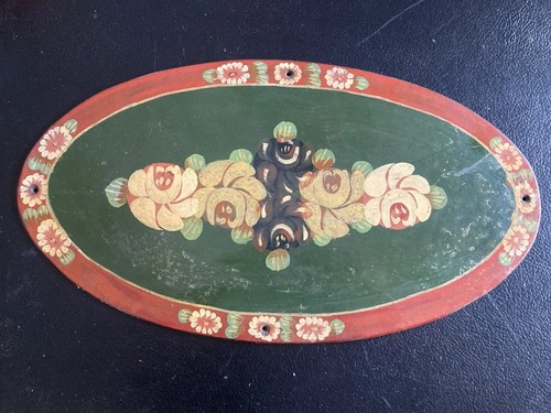 Vintage hand painted - , canal