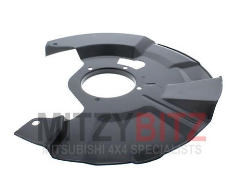 Brake backing plate - brake, left