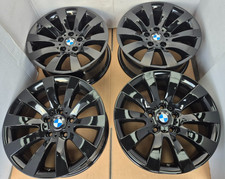 4x GENUINE GLOSS BLACK BMW 5 3