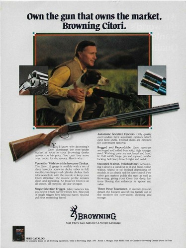 1984 browning citori gauge - browning, 12