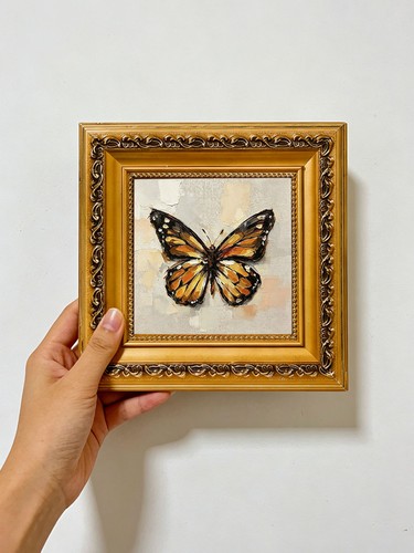 Vintage monarch butterfly - vintage,