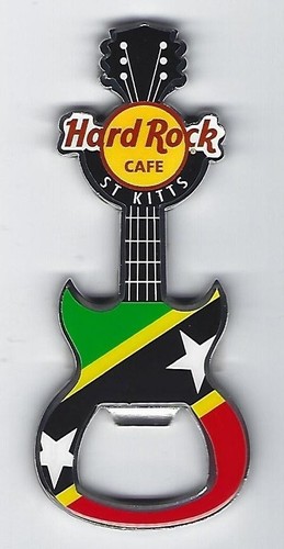 Hard rock cafe kitts flag - cafe, st.