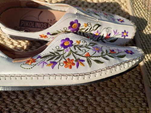 Pikolinos leather white - pikolinos,