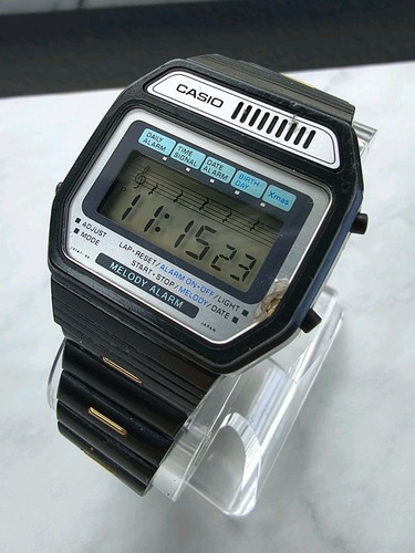 Vintage casio melody - , alarm