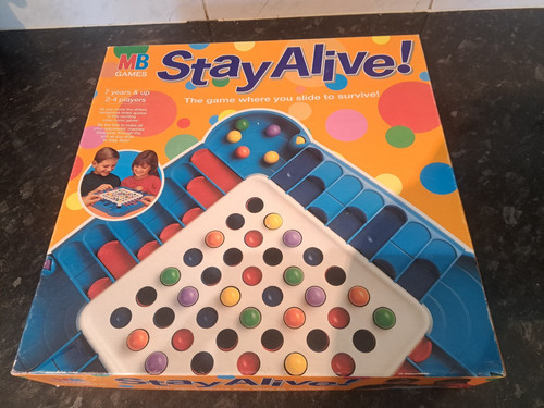 Vintage 1990 stay alive game - 1990's,