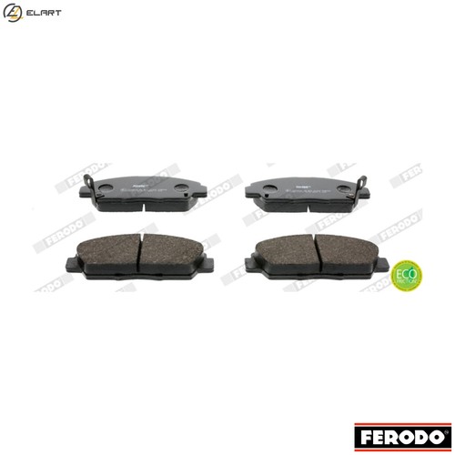 Brake pad set disc - set,