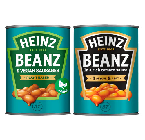 Heinz baked beans plant based - baked,