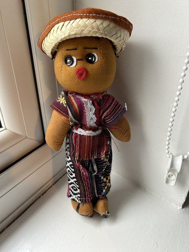 Male worry doll - male, guatemalan