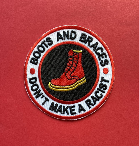 Skinhead boots and braces - and,