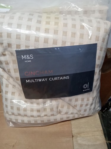 Gingham multiway blackout - m&s,