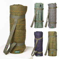 Tweed Picnic Rug Outdoor Camping Travel Rugs Water Resistant Picnic Accessory