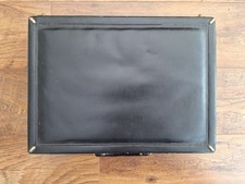 Vintage Black Leather Style