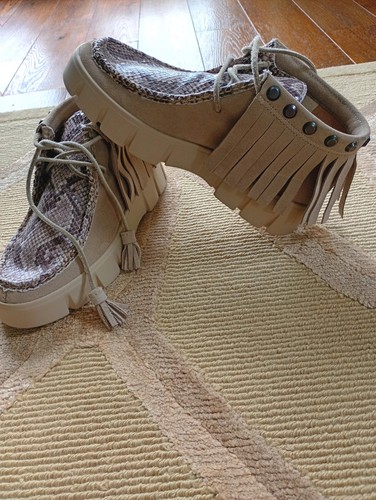 Geox snake leather suede - snake,