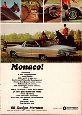 Vtg 1965 Dodge Monaco 2-Door