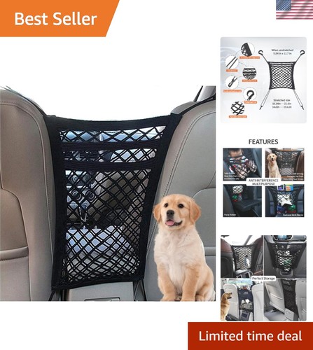 Dog car barrier mesh divider - car,