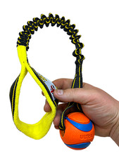 Paws Made Bungee Ultra Chuckit Ball Medium Dog Toy Tug Tugger Agility Flyball