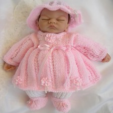 Dolls Knitting pattern 10 inch