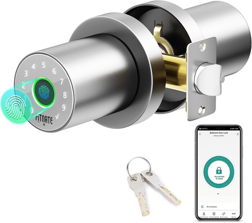 Fitnate biometric door knob - fitnate,