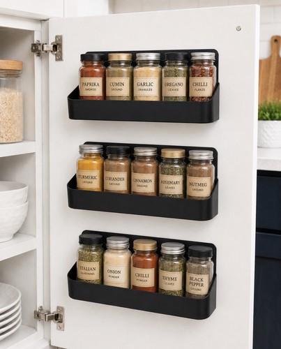 Pack spice jar racks - 3,