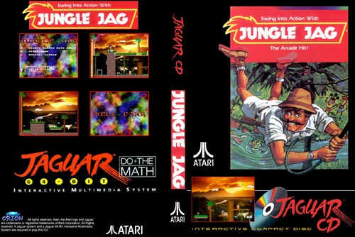 Atari jaguar game jungle - cd,