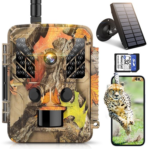 Solar trail camera - solar,