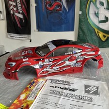 Yokomo Max Orido Toyota 86 Advan Painted RC Drift Body Shell D1GP FRS 1/10