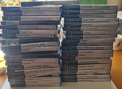Ps2 games all - all, and