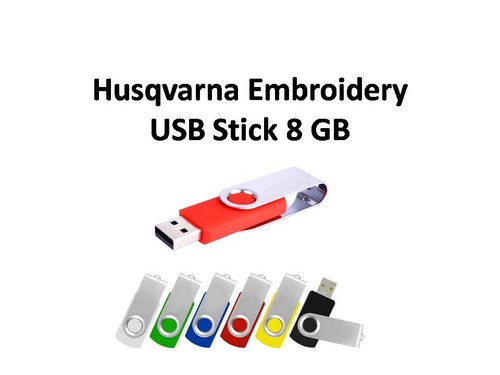 Husqvarna embroidery usb - husqvarna, stick