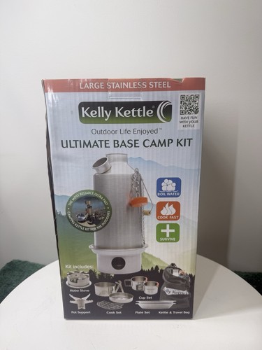 Open box kelly kettle - open,