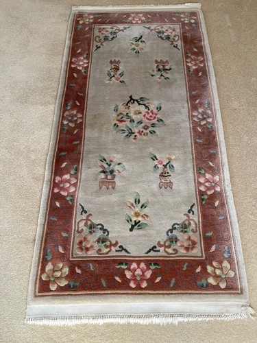 Vintage chinese rug - vintage,