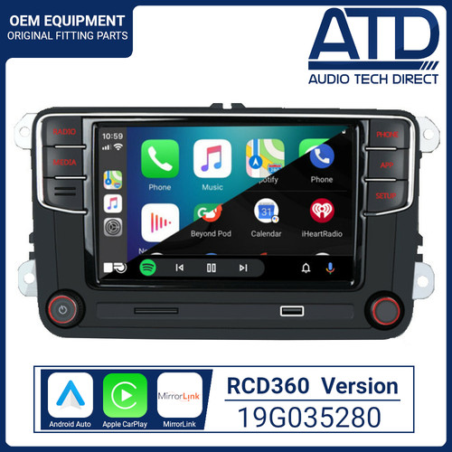 Rcd360 for caddy jetta - rcd360, vw