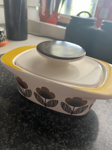 Orla kiely poppy meadow - poppy, brown