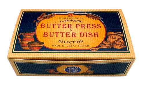 Butter mold press dish - mold, stuart
