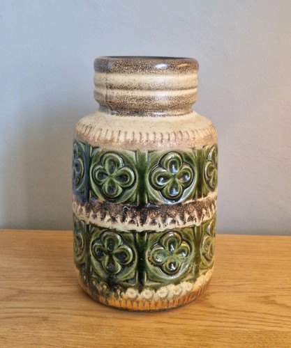 Pottery vase scheurich - pottery,