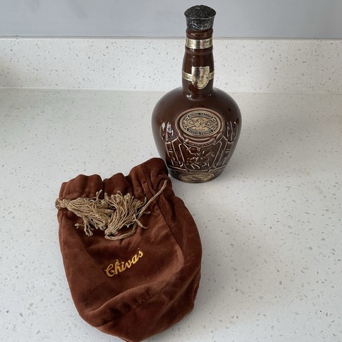 Rare chivas royal - chivas, empty