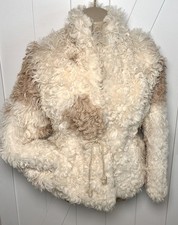 Vtg Mongolian Curly Lamb Fur