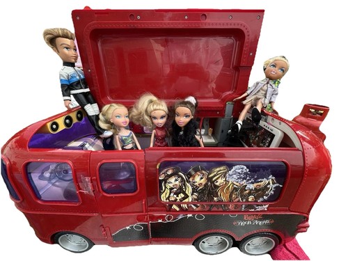 Bratz rock angelz red bus - rock,