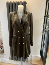 Velvet Dress Coat - size 10 