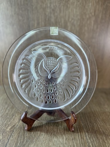 Lalique 1971 annual plate - 1971,