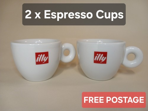 Illy espresso coffee cups - coffee,