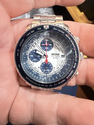 Rare seiko flightmaster sna413 - rare,