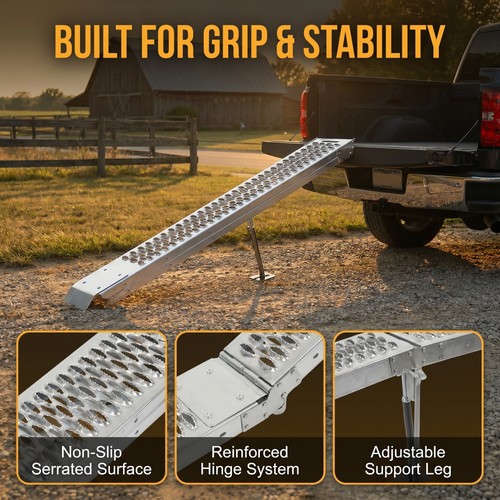 Ramps steel folding pair 95 - steel, 1.95