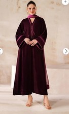 Pakistani Designer Suit Maria B Baroque Suffuse Shalwar Kameez