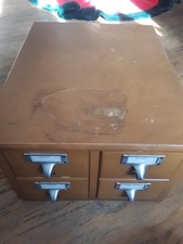 vintage library index card