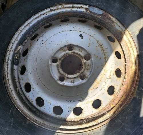 One steel wheel - steel,
