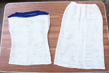 Unusual mesh skirt (size 8)