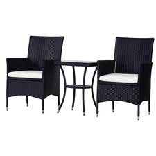 Outsunny Rattan Bistro Set