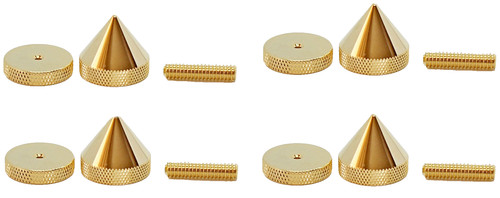 Gold plated audio isolation - gold,